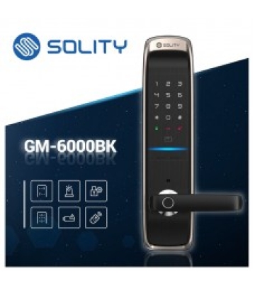 Khóa cửa vân tay Solity GM-6000BK